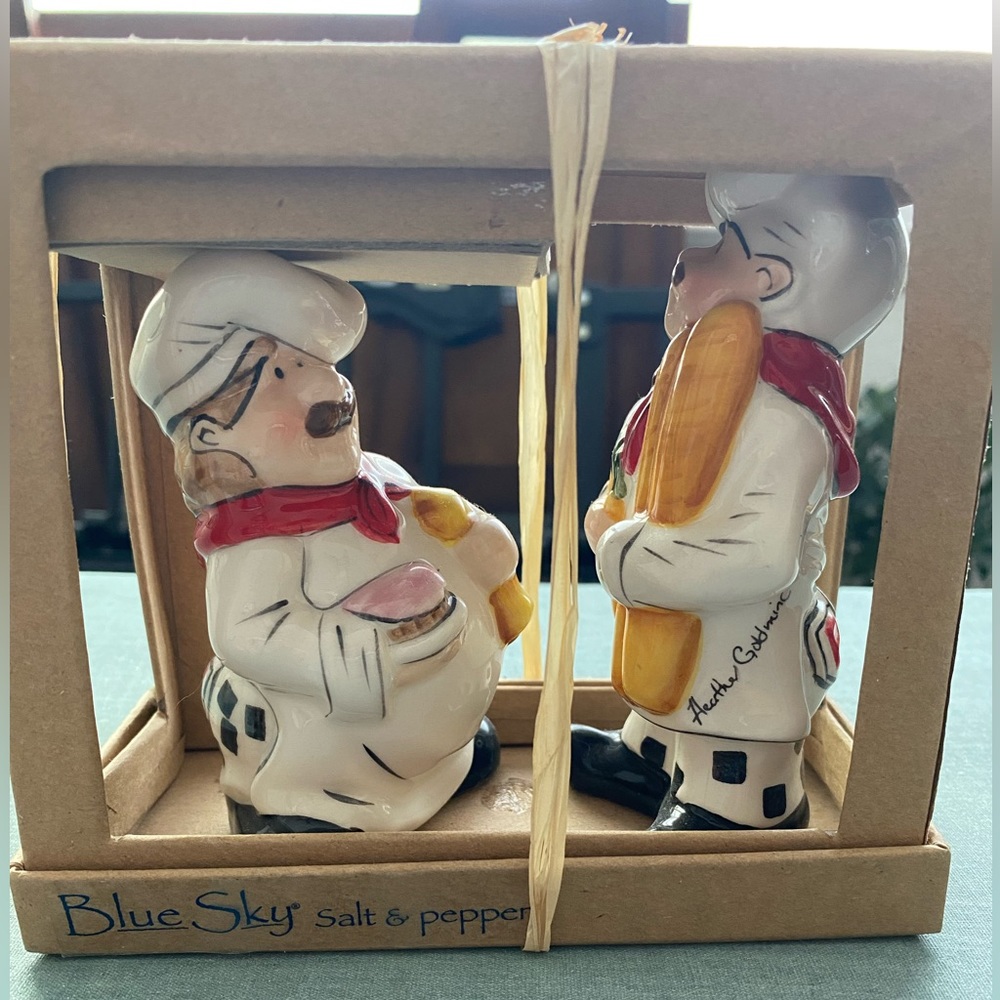 Blue Sky Chef Salt and Pepper Set